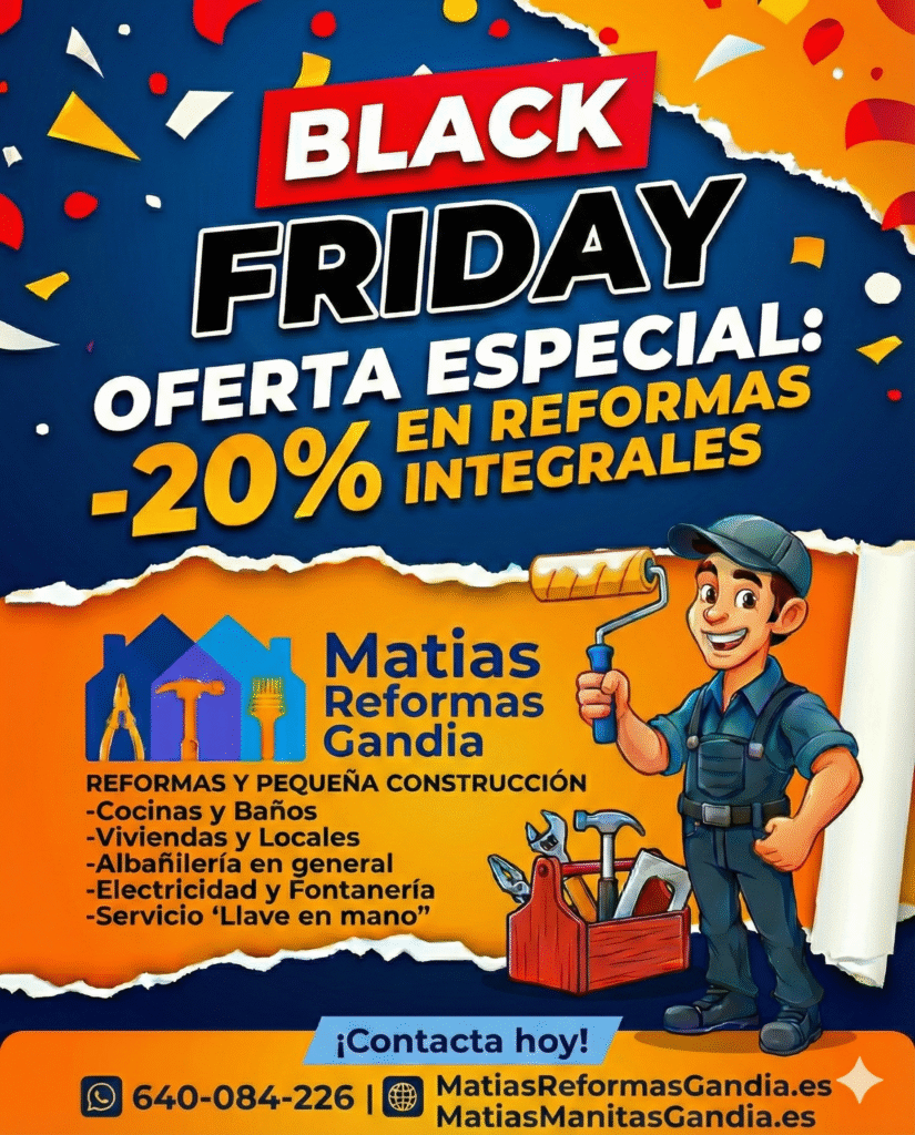 Black Friday Matias Reformas